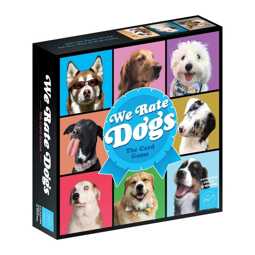 We Rate Dogs! The Card Game for 3-6 Players, Ages 8+ - NEW